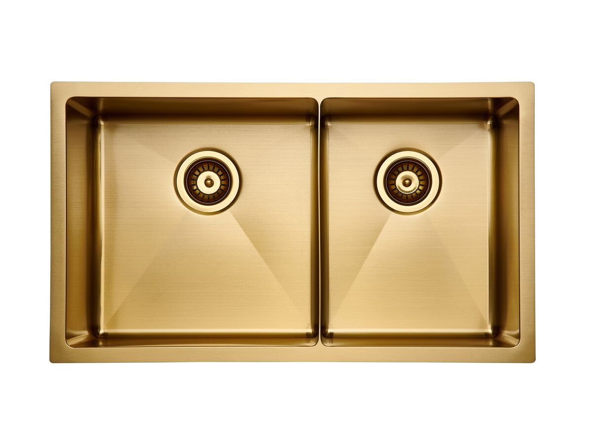 Memo Zenna 1 3/4 Bowl Sink Nanoplated Gold