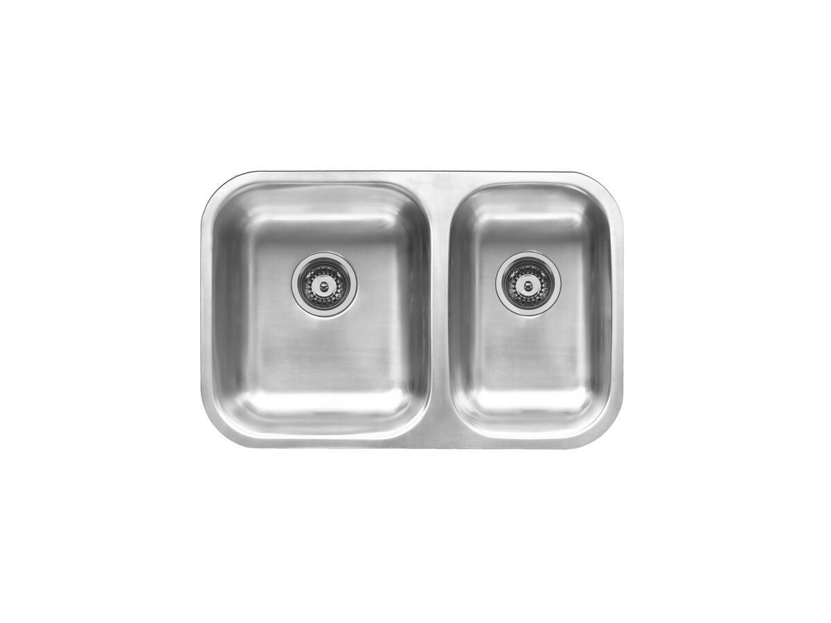 Posh Solus MK3 1 3/4 Bowl Undermount Sink, No Taphole, Stainless Steel