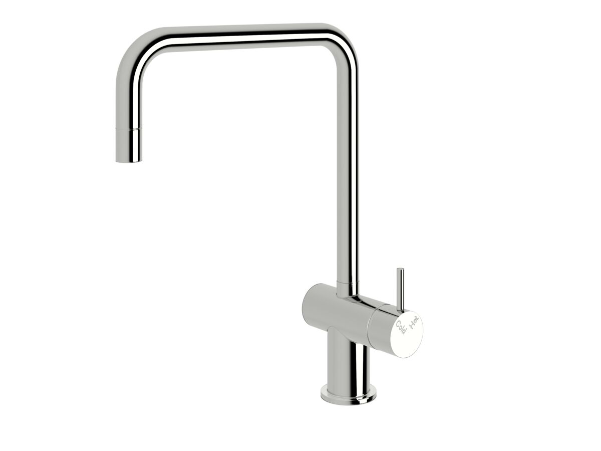 Sussex Scala Mini Sink Mixer Tap Large Square Left Hand Chrome (5 Star)