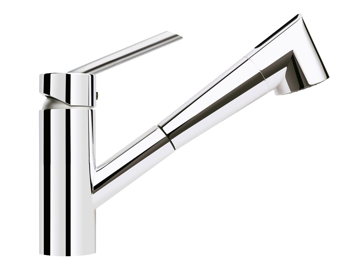 Nobili Oz T2 Pull Out Spray Sink Mixer Chrome (4 Star)