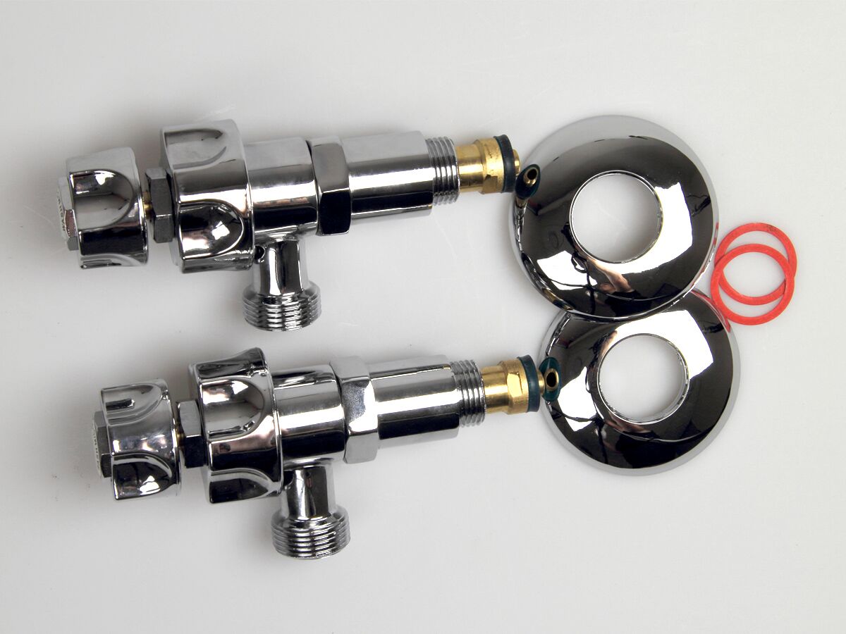 Standard Laundry Conversion Unit with Handles & Buttons Chrome