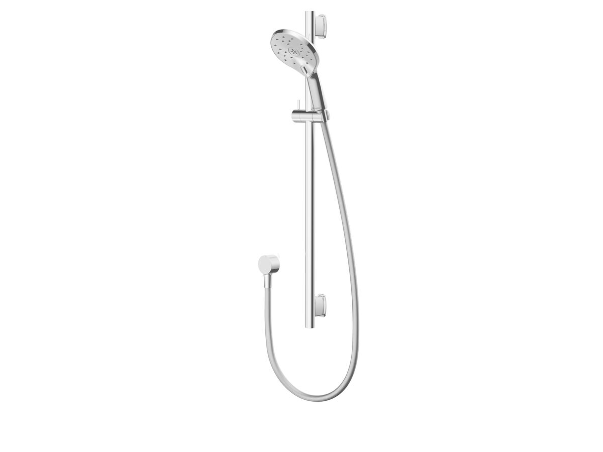 Methven Escape MK3 Satinjet Single Rail Shower with Wall Water Inlet Chrome (3 Star)