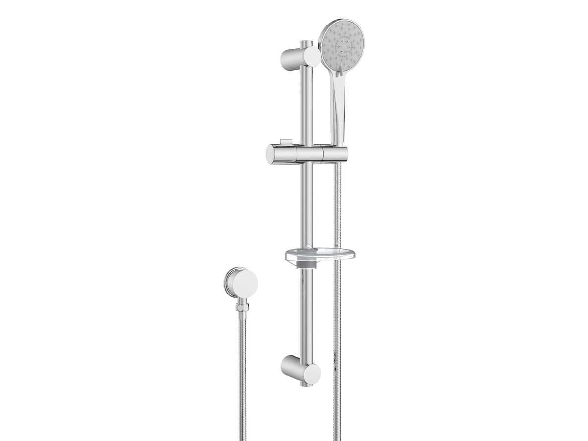 Posh Bristol MK2 Single Rail Shower 5 Function Chrome (3 Star)
