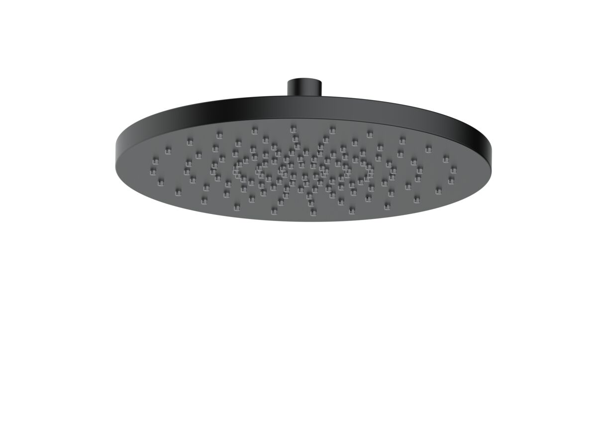 Mizu Drift Overhead Shower 250mm ABS Matte Black (5 Star)