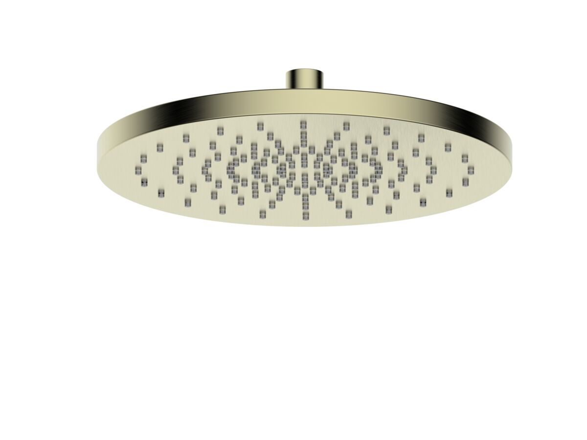 Mizu Drift Overhead Shower 250mm ABS Brushed Brass (5 Star)