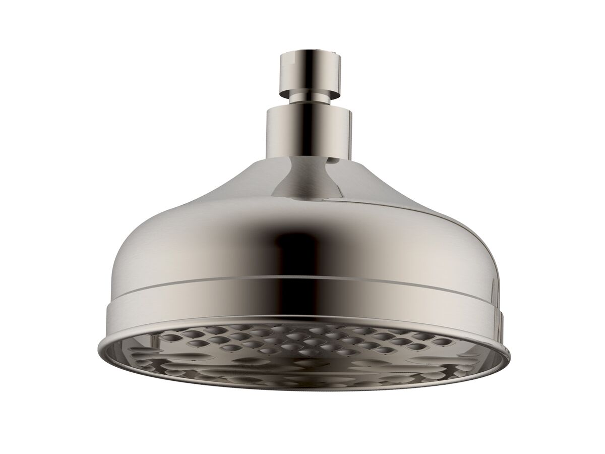 Milli Monument Edit Shower Rose Only 158mm Brushed Nickel (3 Star)