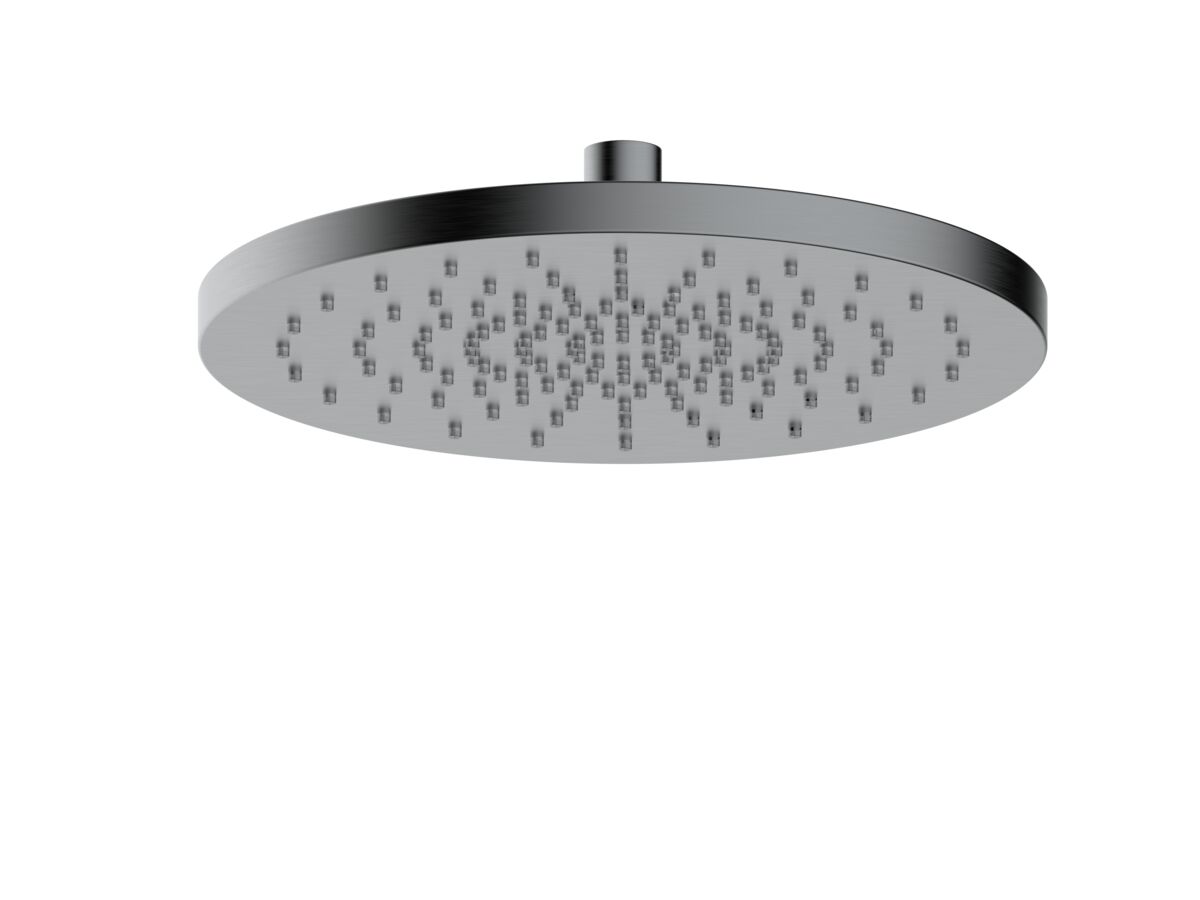 Mizu Drift Overhead Shower 250mm ABS Brushed Gunmetal (5 Star)