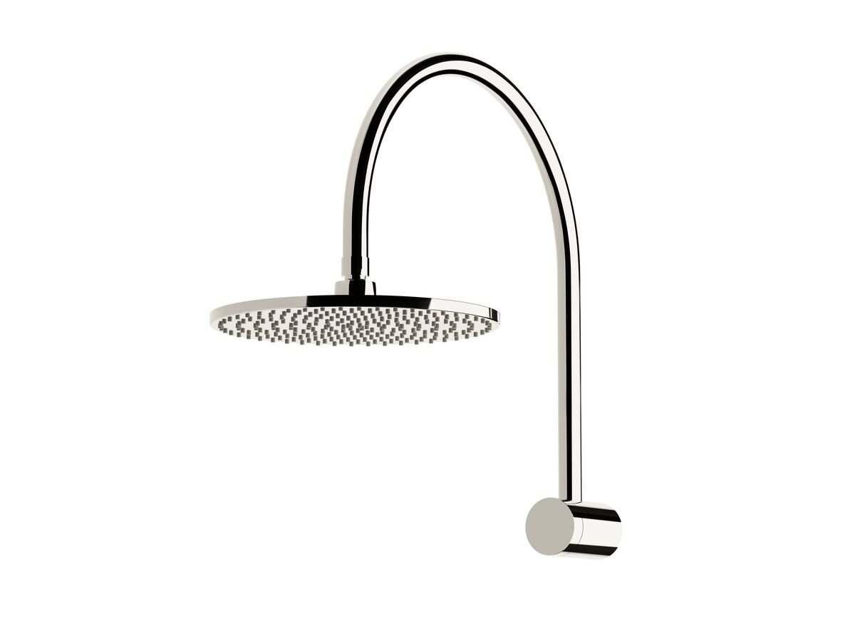 Milli Mood Edit Hi-Rise Shower Curved with 250mm Shower Head Chrome (3 Star)