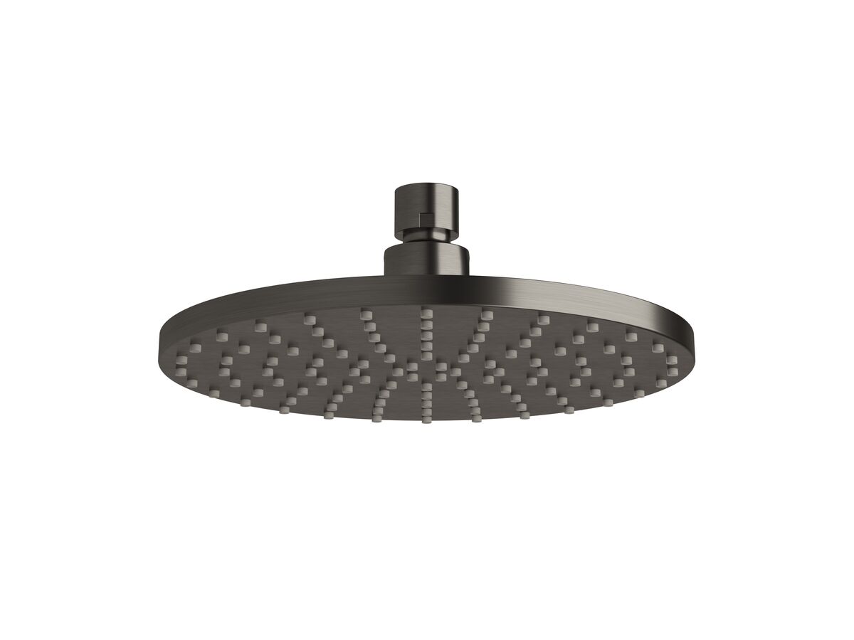 Milli Mood Edit Shower Head 180mm PVD Brushed Gunmetal (3 Star)