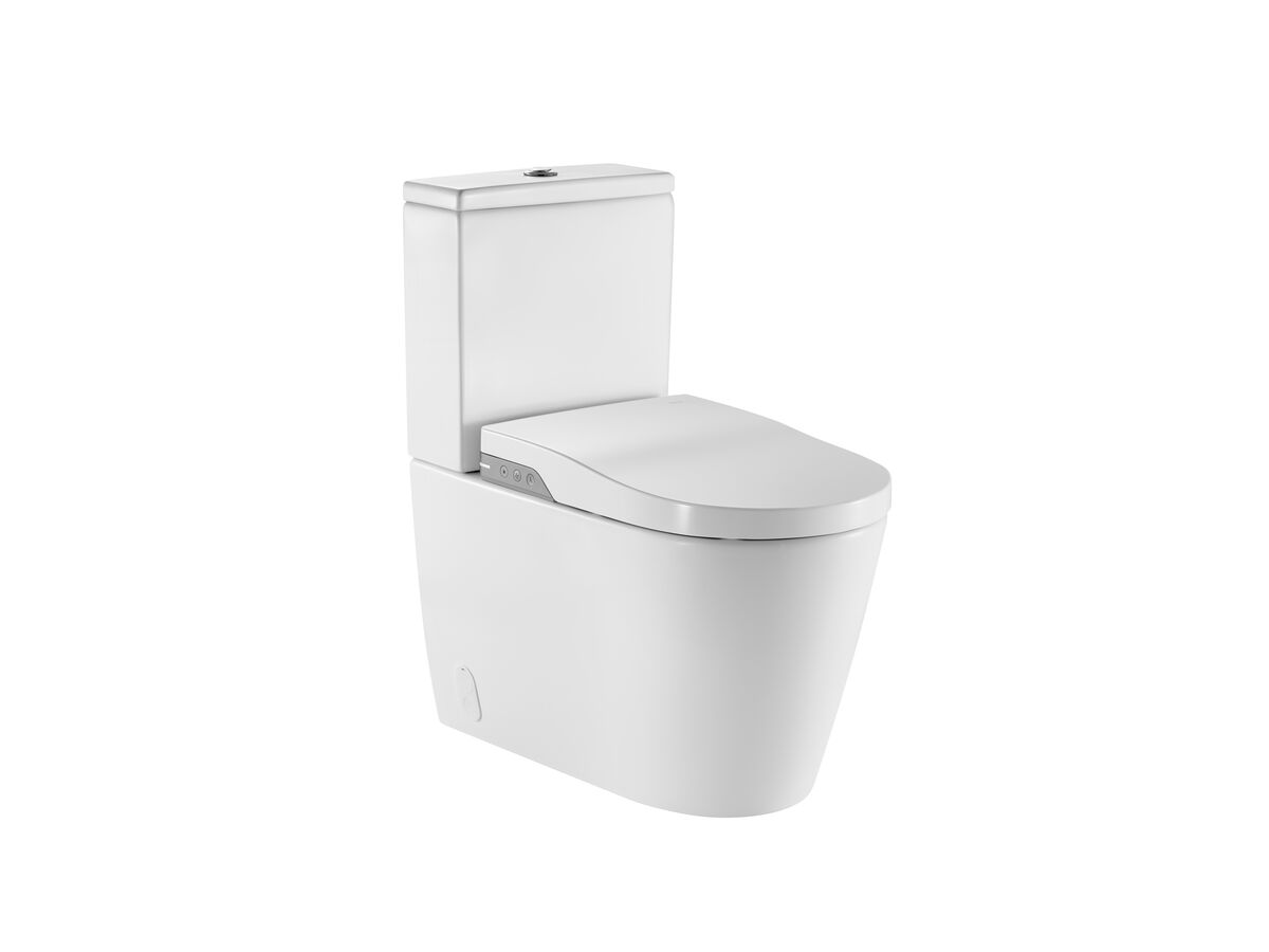 Roca In-Wash Inspira Rimless Close Coupled Back to Wall Toilet Suite with Heated Seat (4 Star)